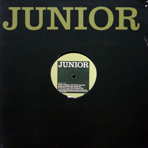 Rhythm Masters And Junior Sanchez : Da New Age Funksters (12")