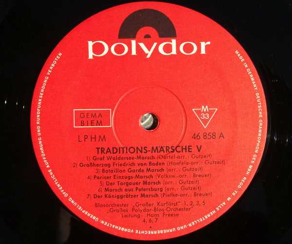 Various : Traditions-Märsche 5 (LP, Album)