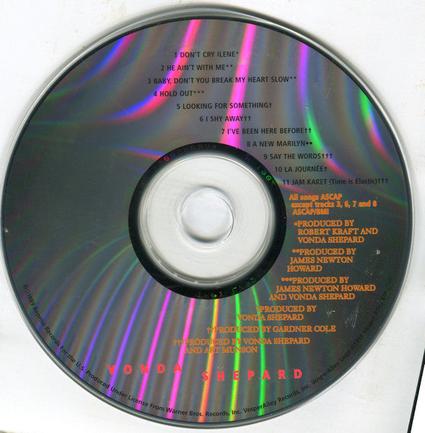 Vonda Shepard : Vonda Shepard (CD, Album, RE)