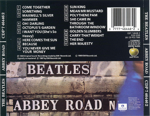 The Beatles : Abbey Road (CD, Album, RE, RM, EMI)