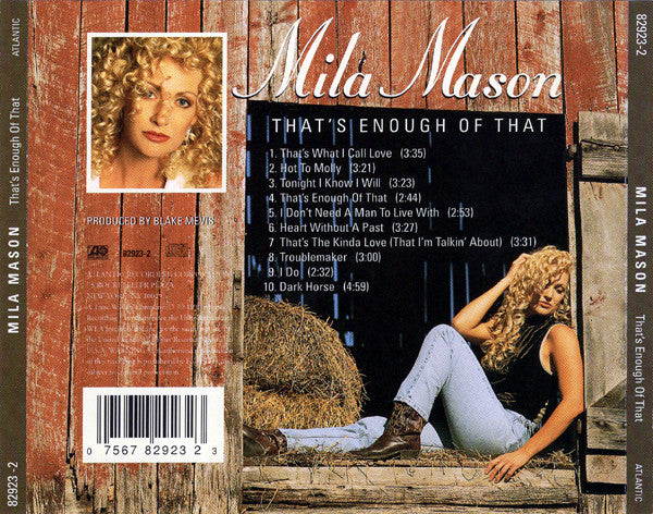 Mila Mason : That's Enough Of That (CD, Album)