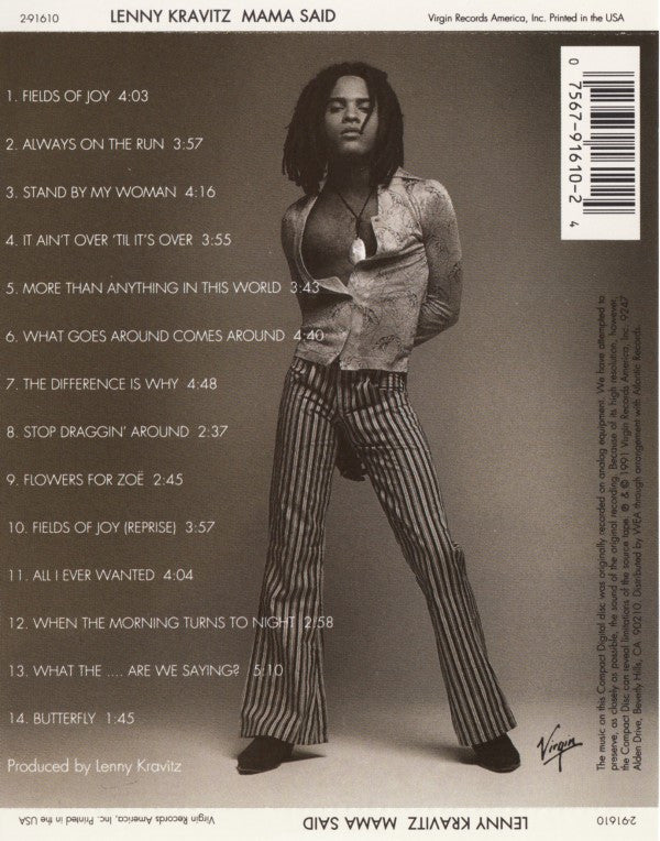 Lenny Kravitz : Mama Said (CD, Album)