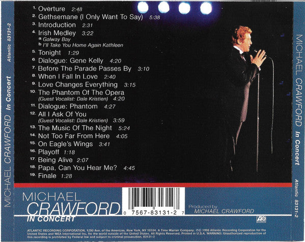 Michael Crawford : In Concert (CD, Album)