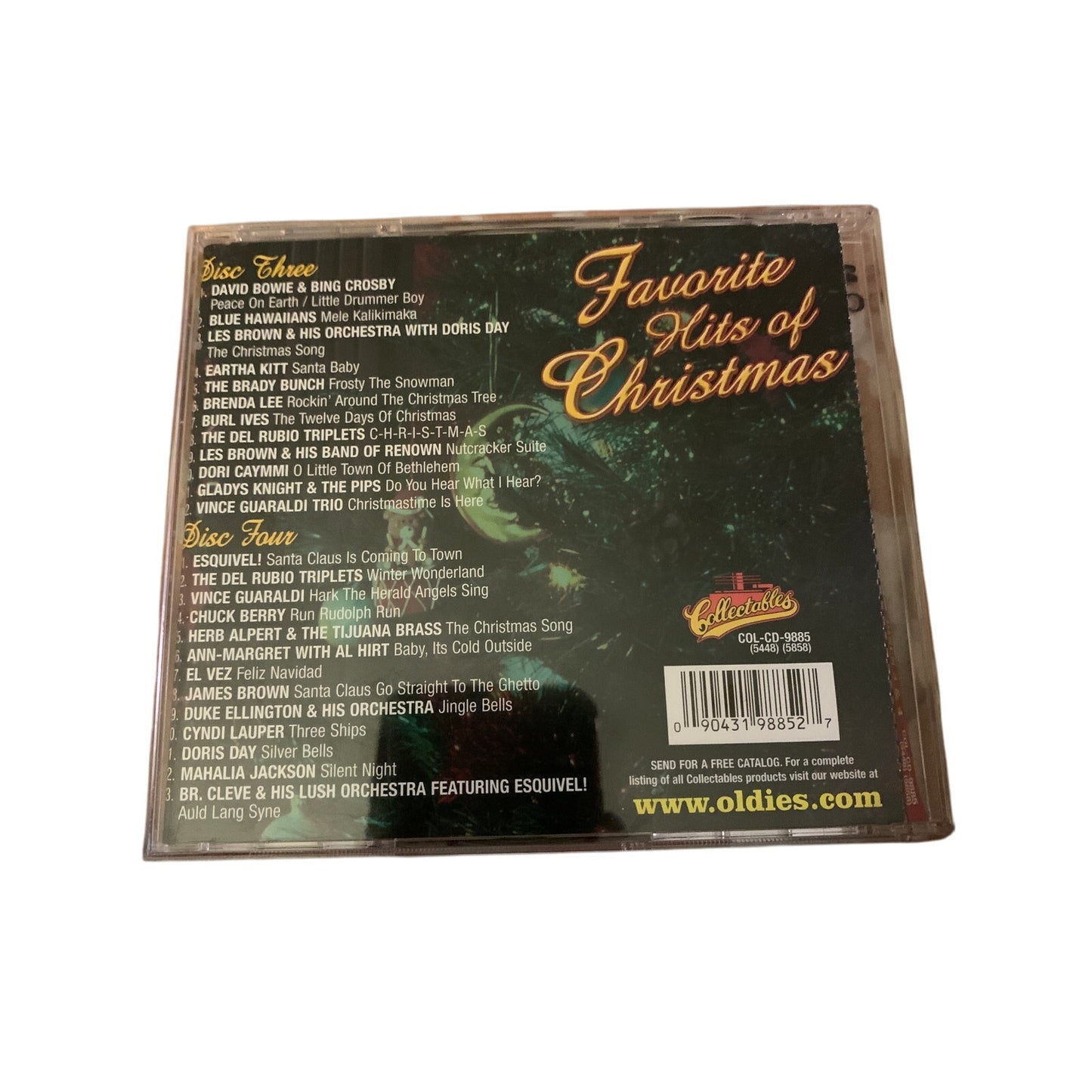 Favorite Hits of Christmas 3 by Various (CD, 2000)