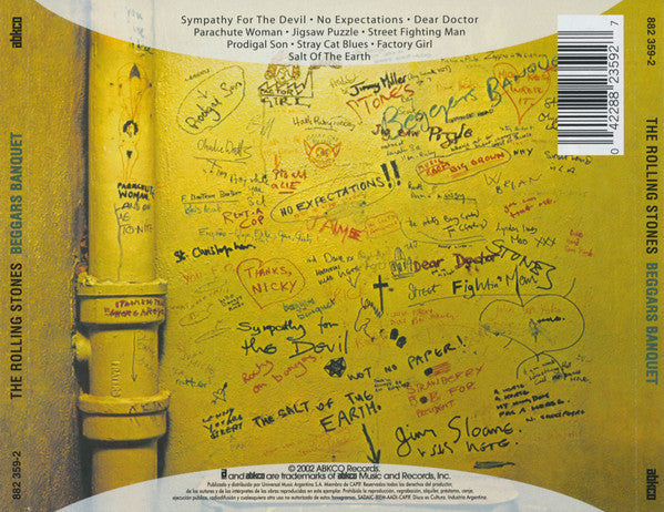 The Rolling Stones : Beggars Banquet (CD, Album, RE, DSD)