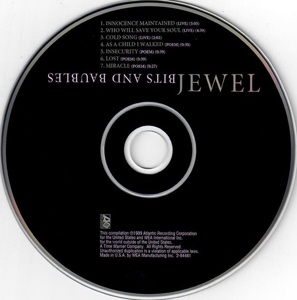 Jewel : Bits And Baubles (CD, EP)