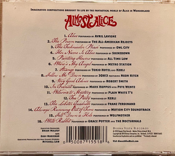 Various : Almost Alice (CD, Album)