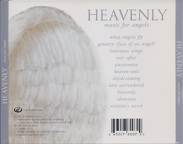 Victoria's Secret : Heavenly - Music For Angels (CD, Album)
