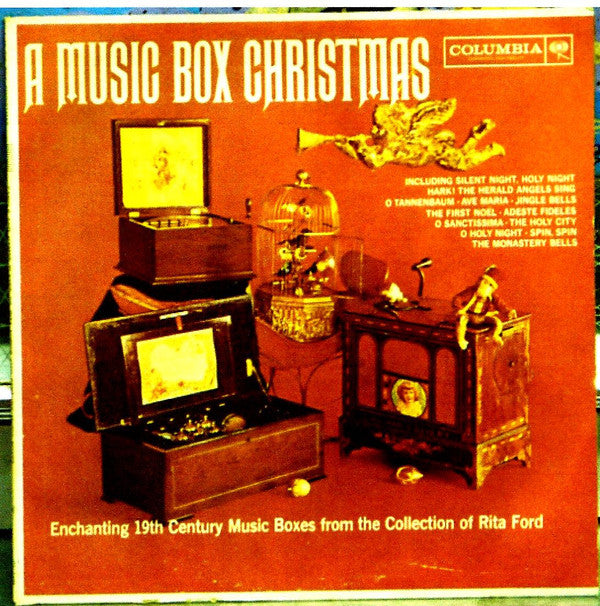 Rita Ford's Music Boxes : A Music Box Christmas (LP, Album, Mono)