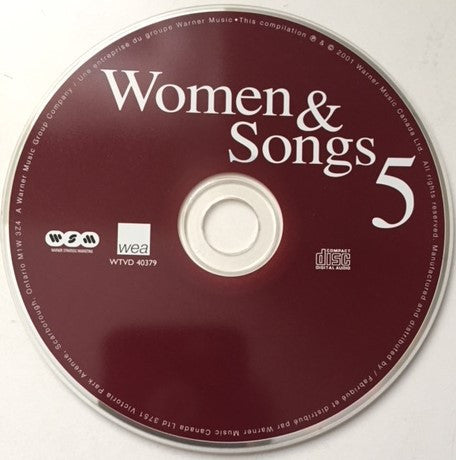 Various : Women & Songs 5 (CD, Comp)