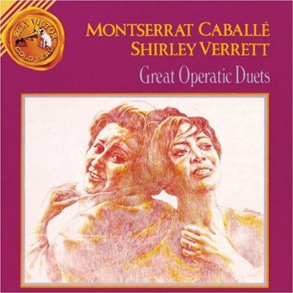 Montserrat Caballé - Shirley Verrett : Great Operatic Duets (CD, Album, RE, RM)