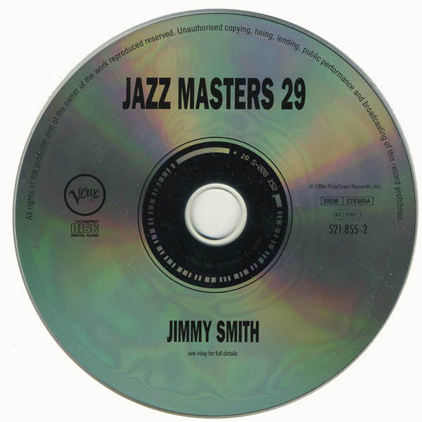 Jimmy Smith : Verve Jazz Masters 29  (CD, Comp)