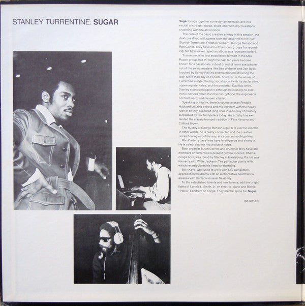 Stanley Turrentine : Sugar (LP, Album, Gat)