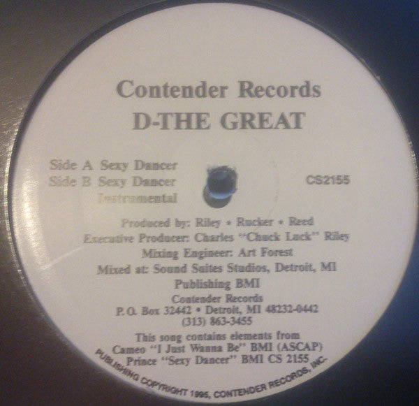 D-The Great* : Sexy Dancer (12")