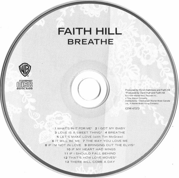 Faith Hill : Breathe (CD, Album)