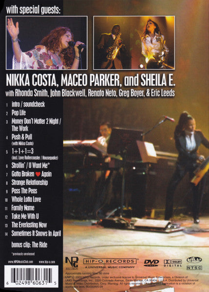 Prince : Live At The Aladdin Las Vegas (DVD-V, Multichannel, NTSC, All)