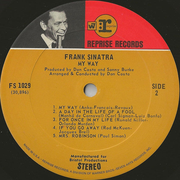 Frank Sinatra : My Way (LP, Album)