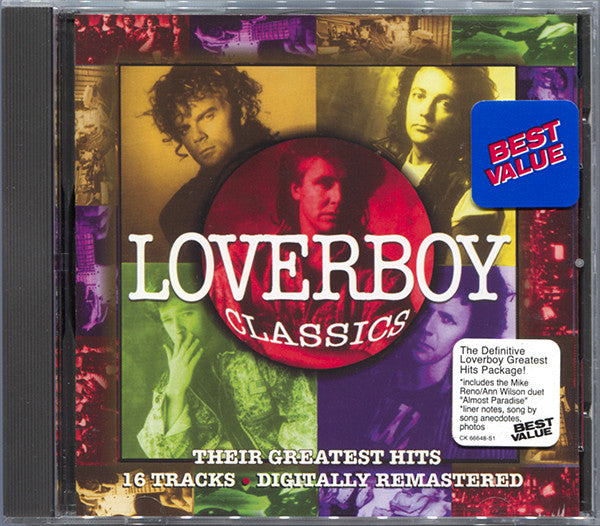 Loverboy : Classics - Their Greatest Hits (CD, Comp, RE, RM)