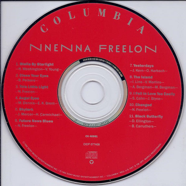 Nnenna Freelon : Nnenna Freelon (CD, Album)