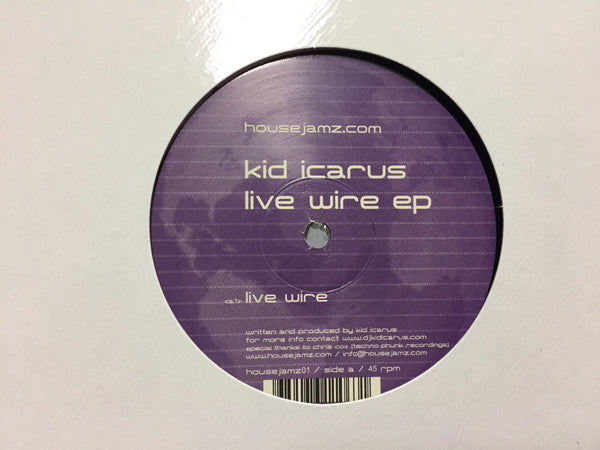 Kid Icarus : Live Wire EP (12")