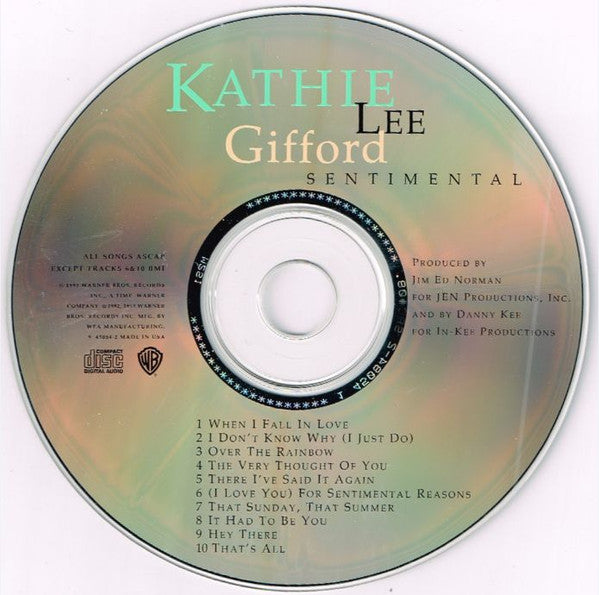 Kathie Lee Gifford : Sentimental (CD, Album)
