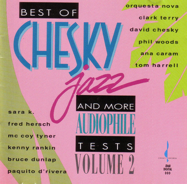 Various : Best Of Chesky Jazz And More Audiophile Tests Volume 2 (CD)