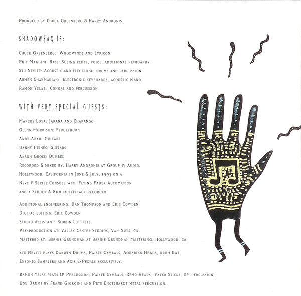 Shadowfax : Magic Theater (CD, Album, Club)