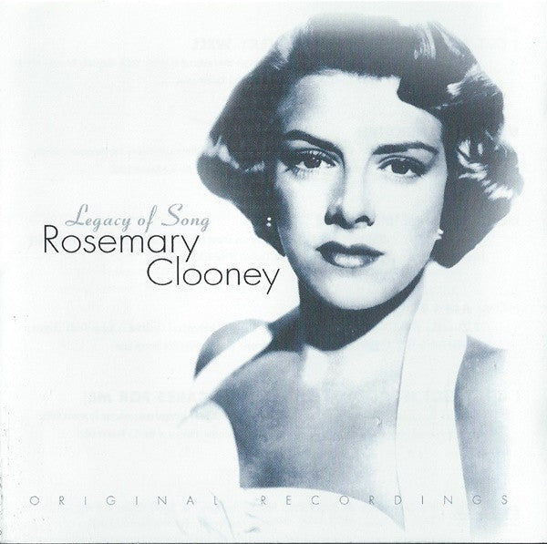 Rosemary Clooney : Legacy Of Song (CD, Comp)