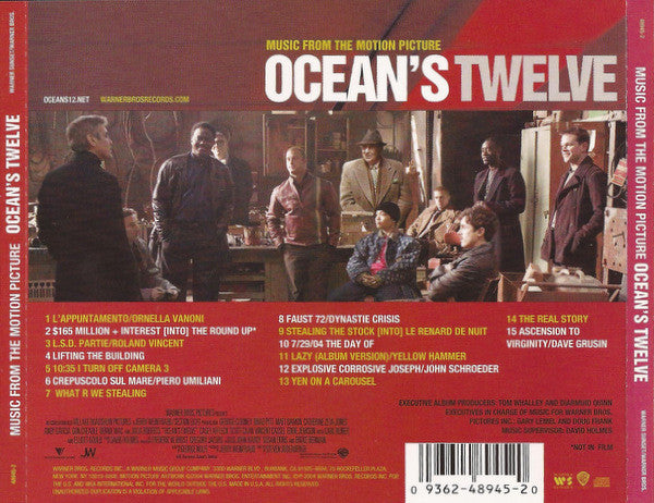 David Holmes : Ocean's Twelve (Music From And Inspired By The Motion Picture) (CD, Comp)