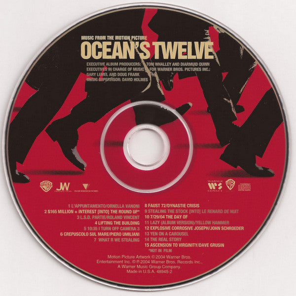 David Holmes : Ocean's Twelve (Music From And Inspired By The Motion Picture) (CD, Comp)