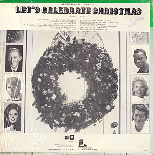 Various : Let's Celebrate Christmas (LP, Comp)