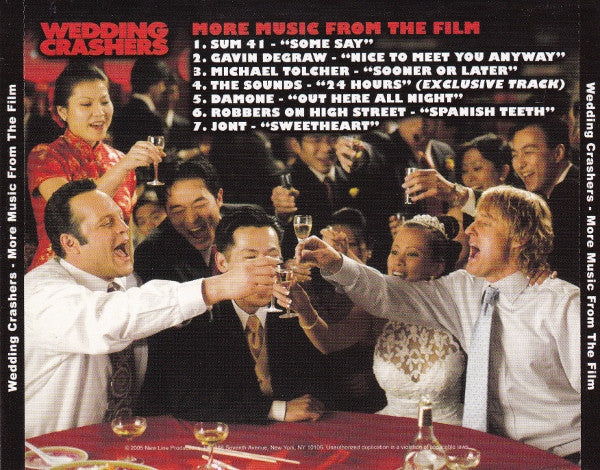 Various : Wedding Crashers (Ultimate Crashers Mix) (More Music From The Film)  (CD, Promo)
