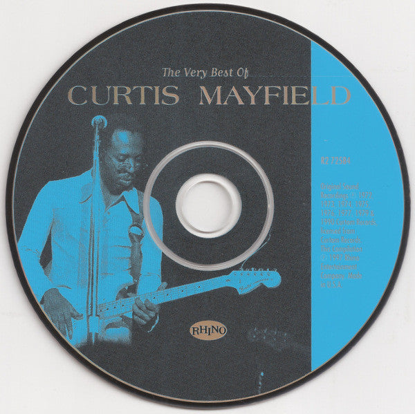 Curtis Mayfield : The Very Best Of Curtis Mayfield (CD, Comp, RE, Sli)