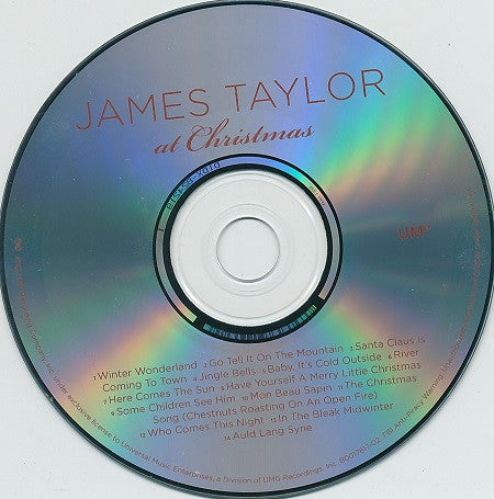 James Taylor (2) : At Christmas (CD, Album, RE)