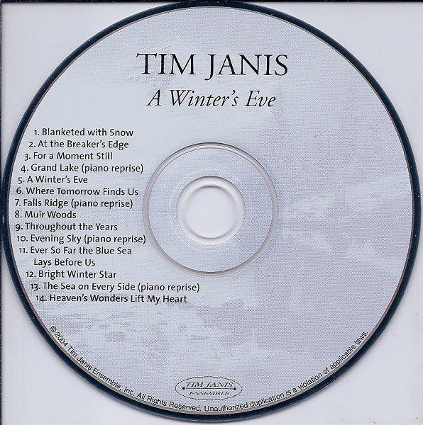 Tim Janis : A Winter's Eve (CD, Album)