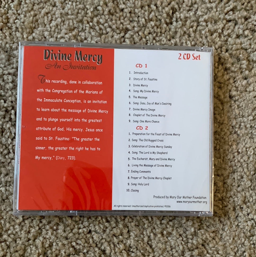 Various - Divine Mercy: An Invitation [2xCD] {New}