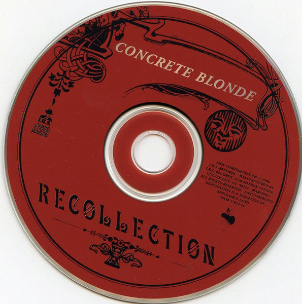 Concrete Blonde : Recollection (CD, Comp)