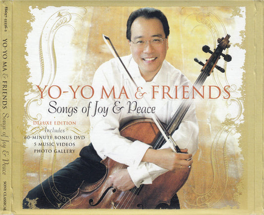 Yo-Yo Ma & Friends* : Songs Of Joy & Peace (CD, Album, Dlx,   + DVD, NTSC)