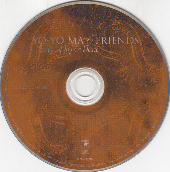 Yo-Yo Ma & Friends* : Songs Of Joy & Peace (CD, Album, Dlx,   + DVD, NTSC)