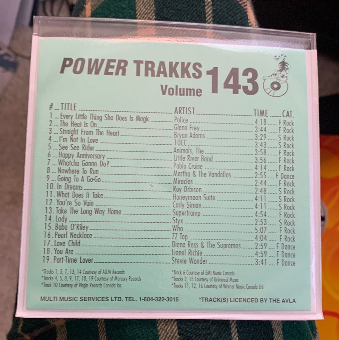 Varios - Power Trakks Volumen 143