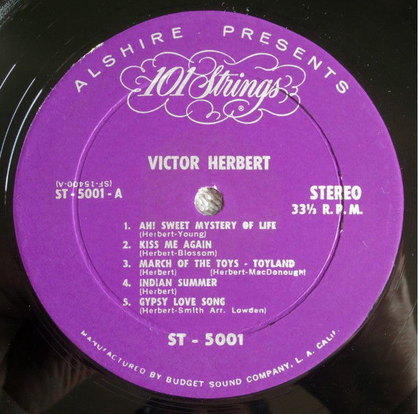 101 Strings : Victor Herbert (LP)