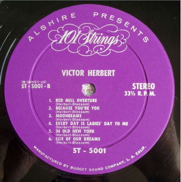 101 Strings : Victor Herbert (LP)