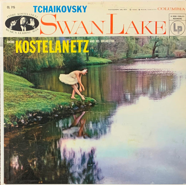 Pyotr Ilyich Tchaikovsky, André Kostelanetz And His Orchestra : Swan Lake (LP, Album, Mono, RE, 6-E)