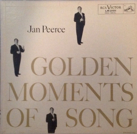 Jan Peerce : Golden Moments Of Song (LP, Album, Mono)