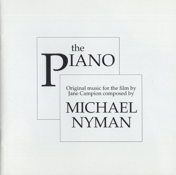 Michael Nyman : The Piano (CD, Album)