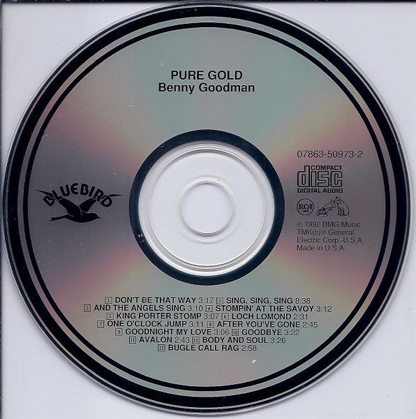 Benny Goodman : Pure Gold (CD, Comp)