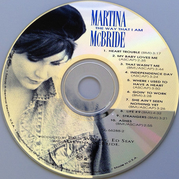 Martina McBride : The Way That I Am (CD, Album)