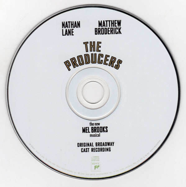 Original Broadway Cast* : The Producers (Original Broadway Cast Recording) (CD, Album)