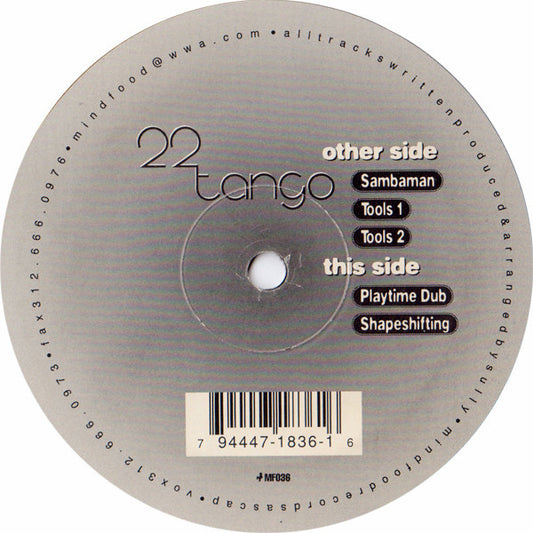 Sully : 22 Tango (12")