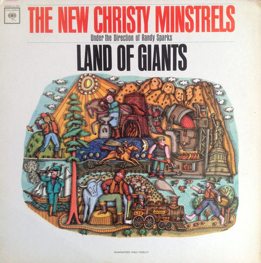The New Christy Minstrels Under The Direction Of Randy Sparks : Land Of Giants (LP, Album, Mono)